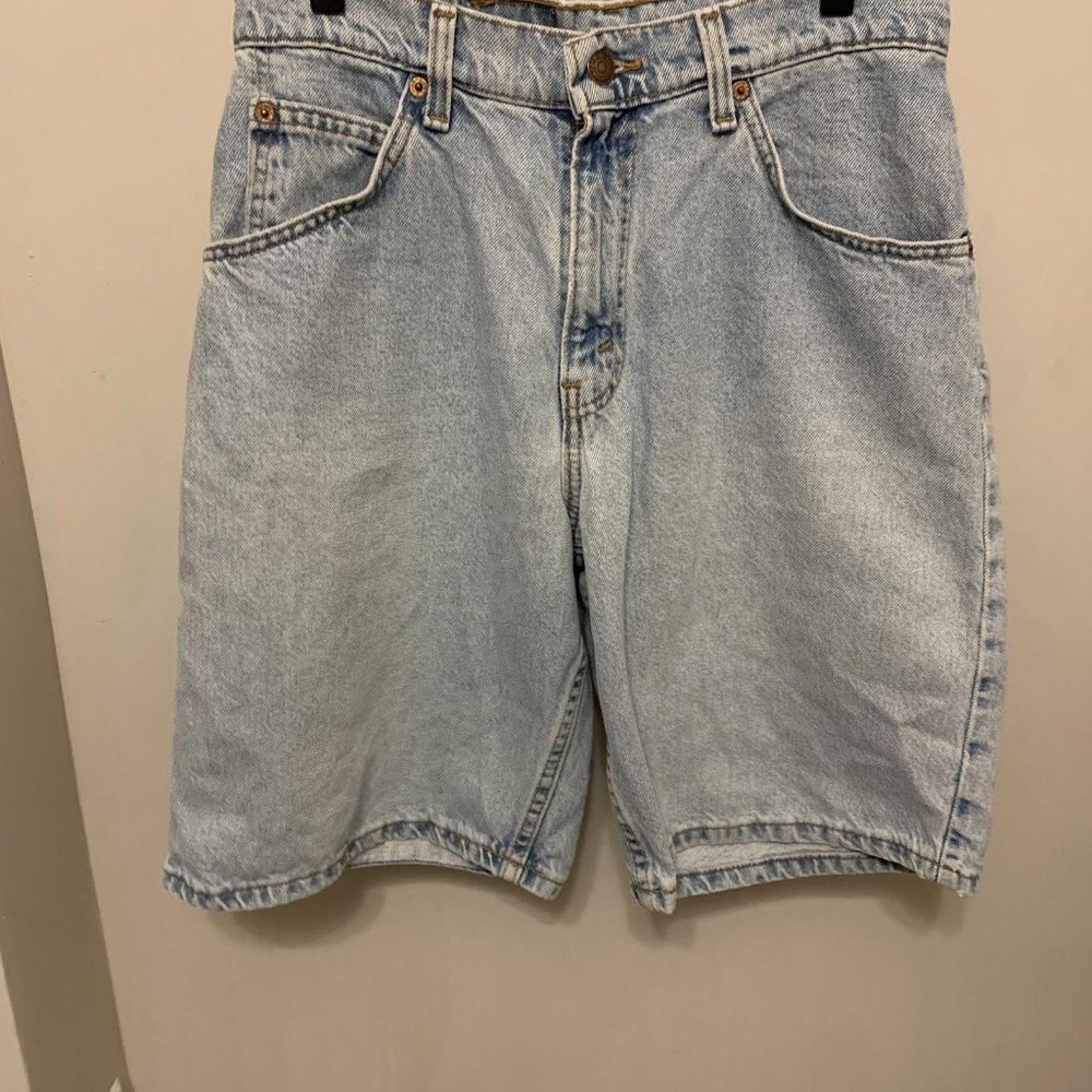 Levi's Light Wash Blue Jean Shorts